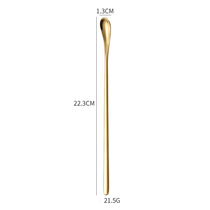 Long Handle Chocolate Spoons