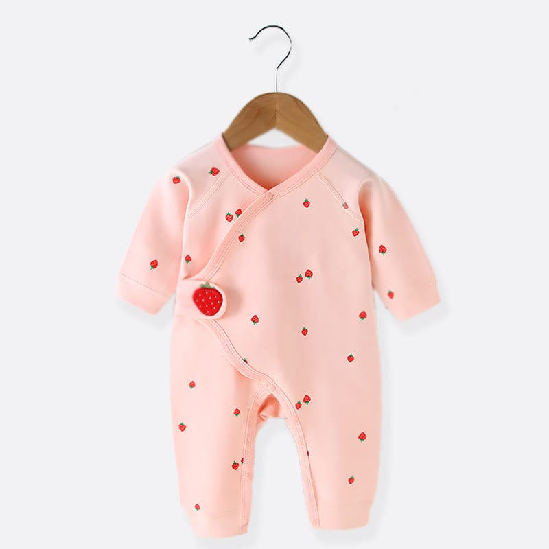 Newborn Fruit Kimono Romper