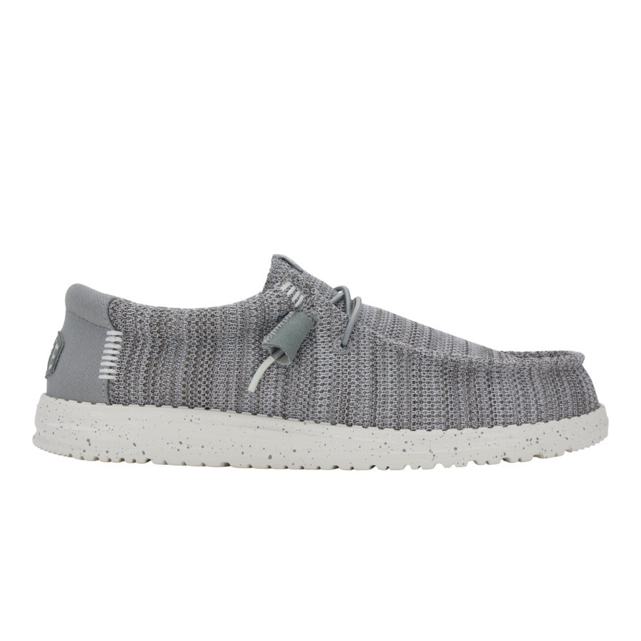 Wally Stretch Sox Wide - Grey