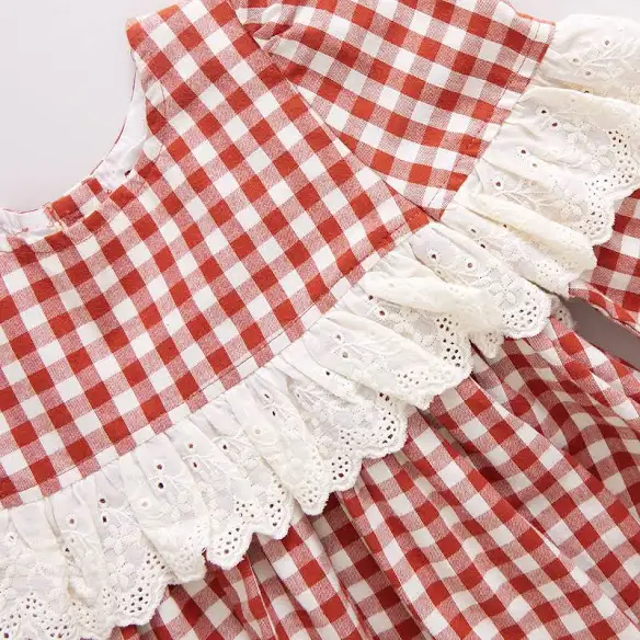 Girl's Dixie Pony Gingham Dress