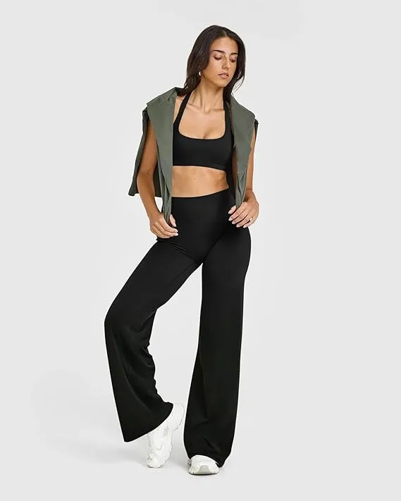 Women's Casual Pants - High-waisted Loose
