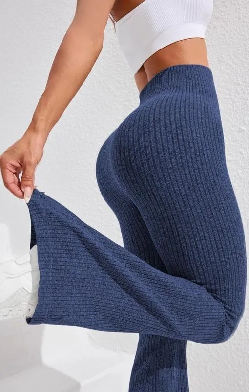 Women's Solid High Waist Sports Leggings