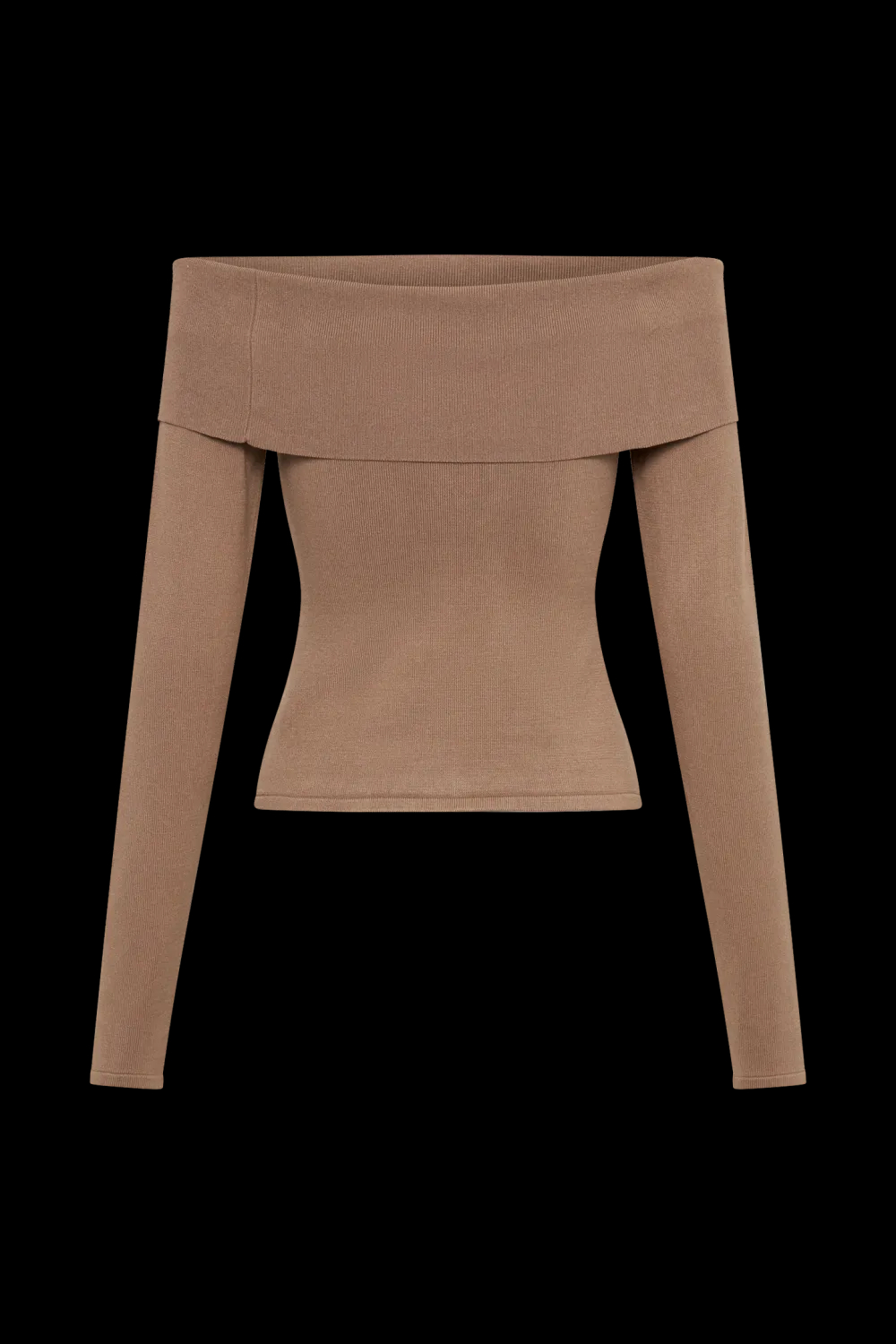 Buttoned Off Shoulder Knit Top