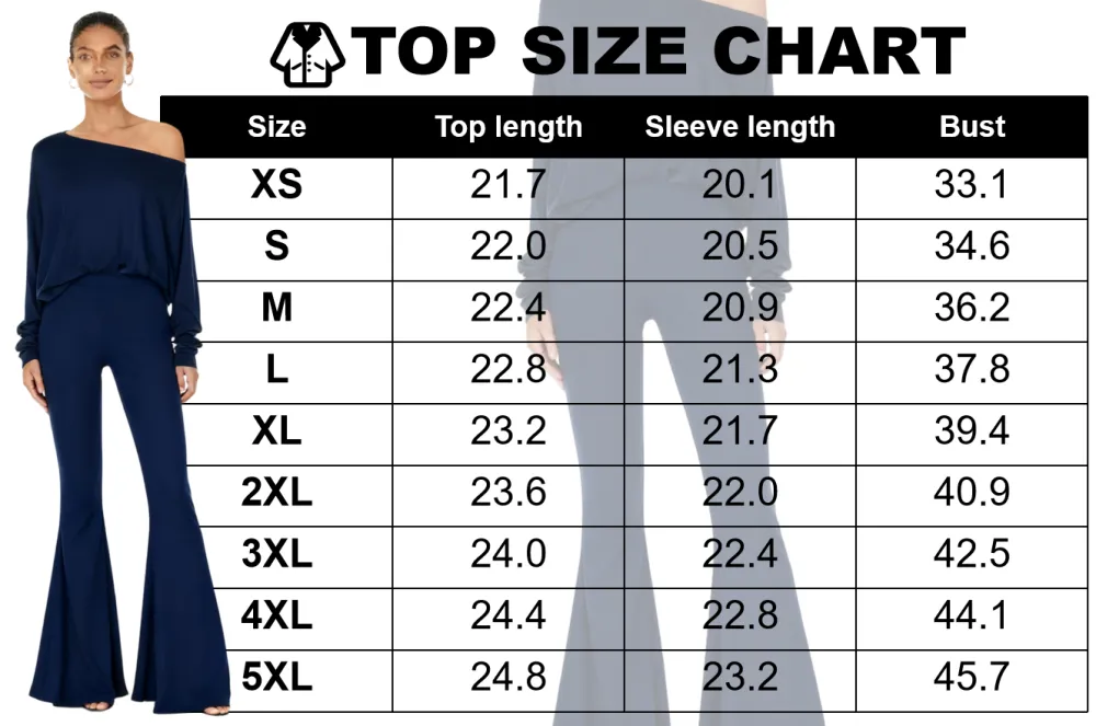 Women's Plain Two Piece Set