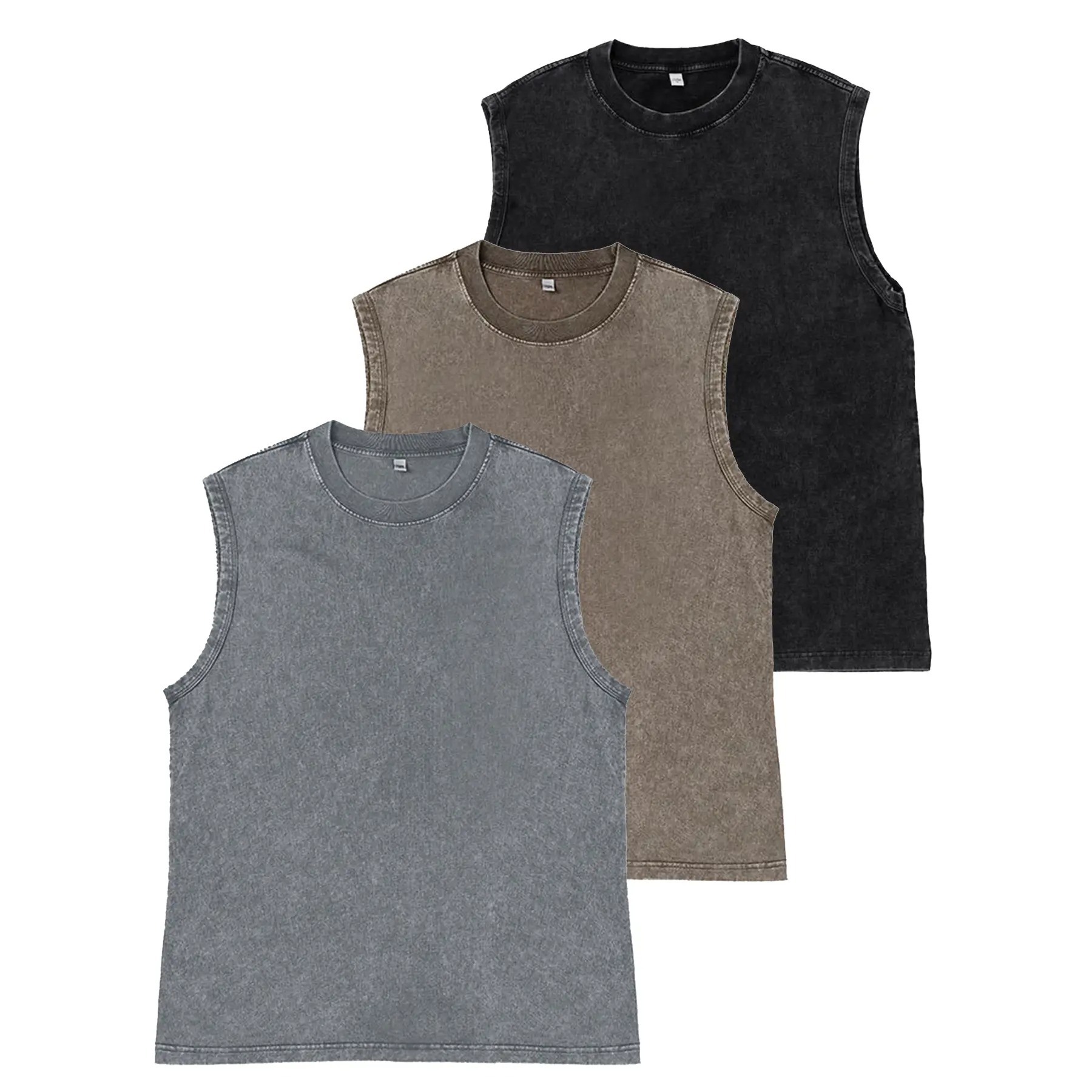 Vintage Acid Wash Muscle Tank