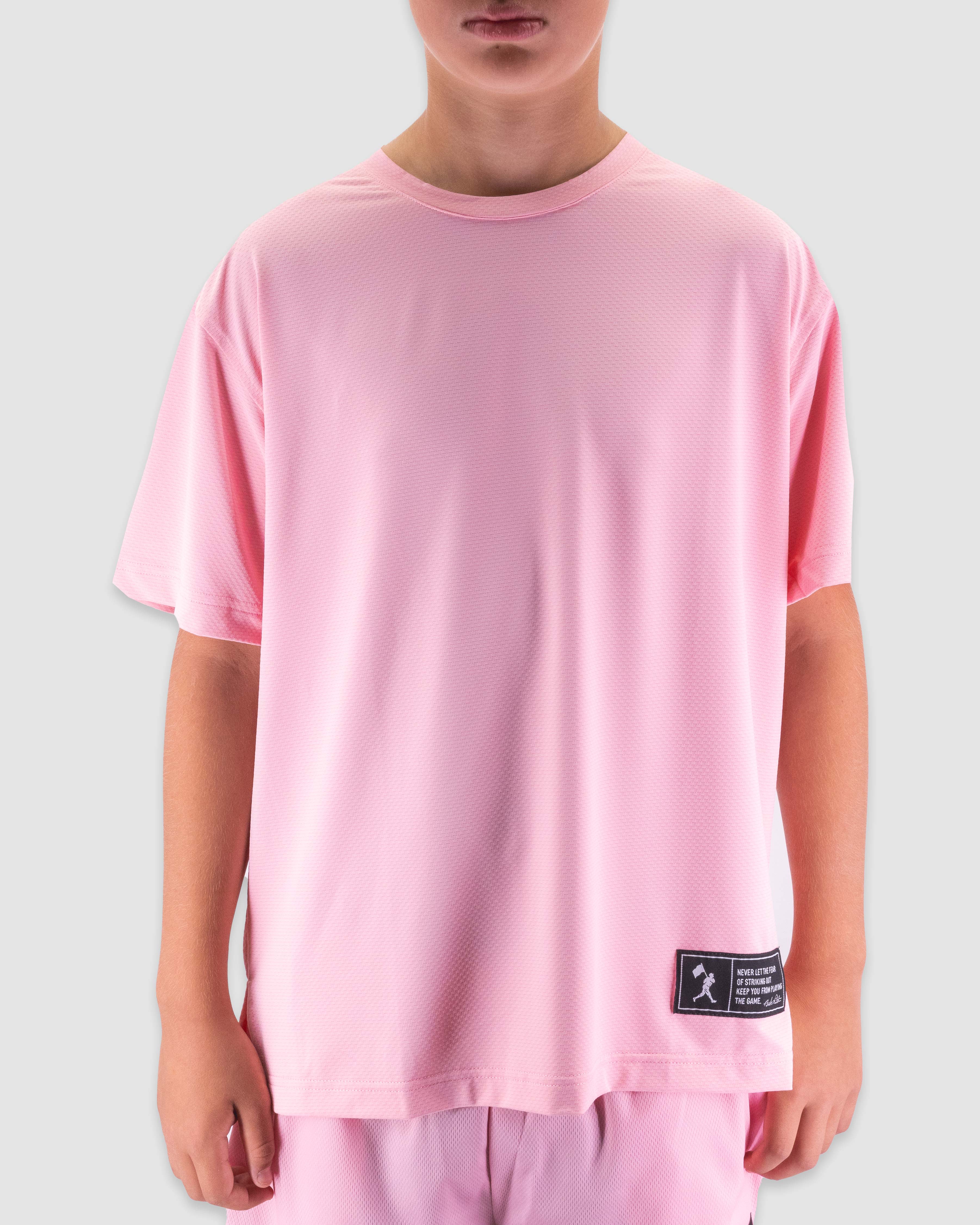 Diamond Flex Lite Training Tee (Pink) - Youth