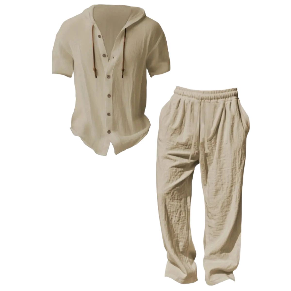 Men’s Lightweight Two-Piece Hooded Se