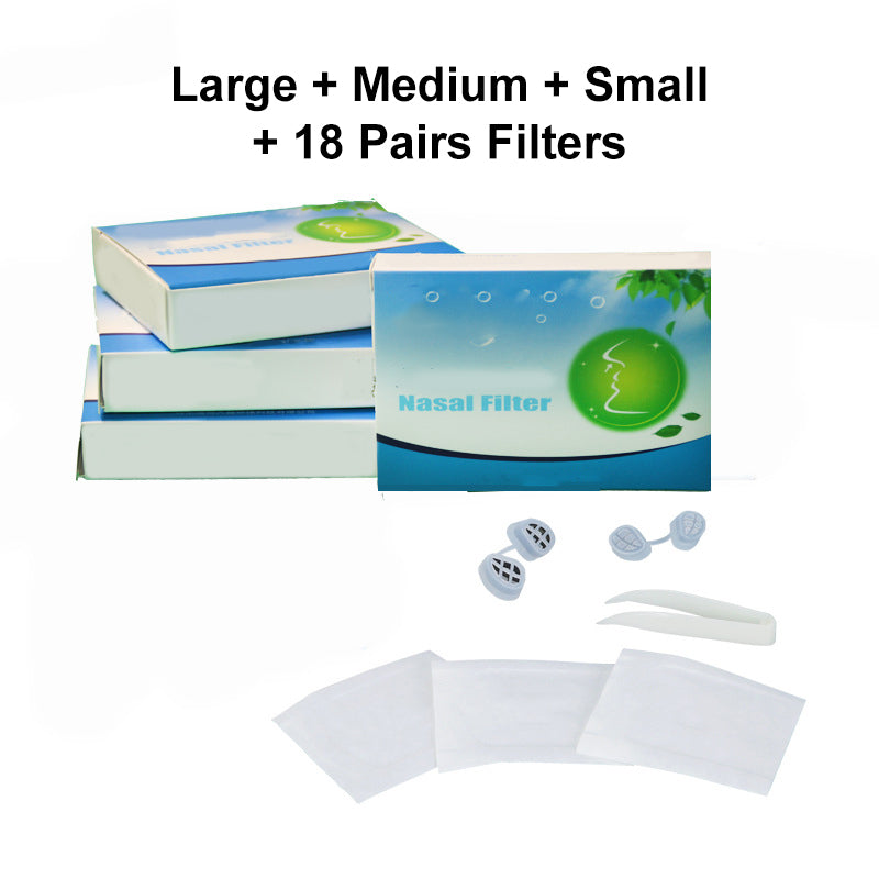 Invisible Nasal Filters for Allergy & Dust Relief
