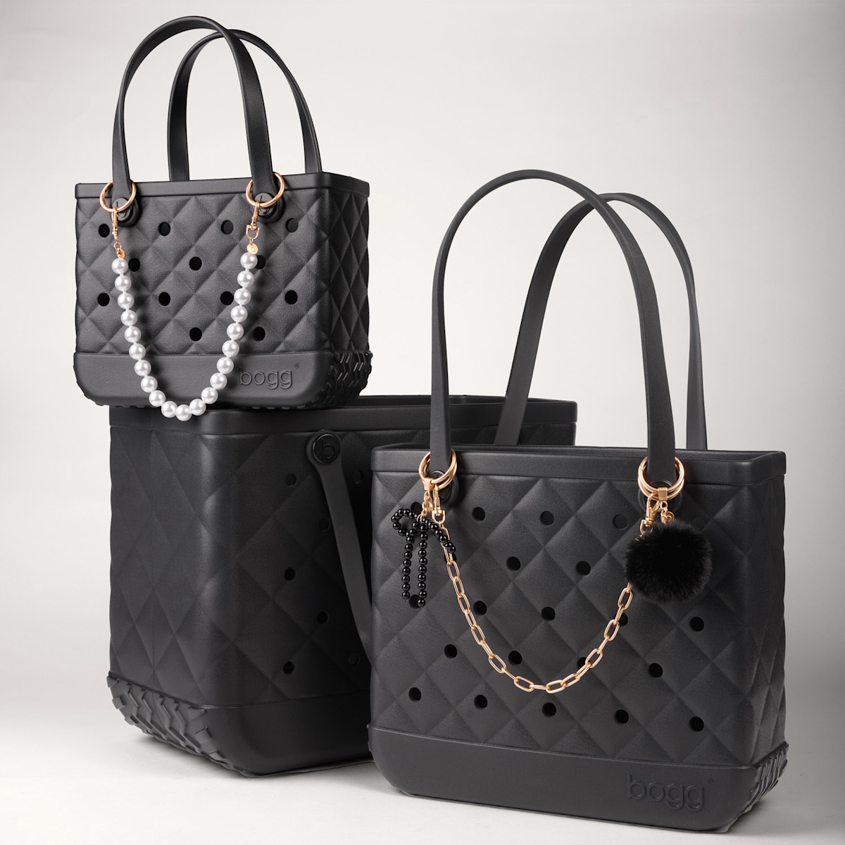 Bitty Bogg Bag - Quilted LBD Black