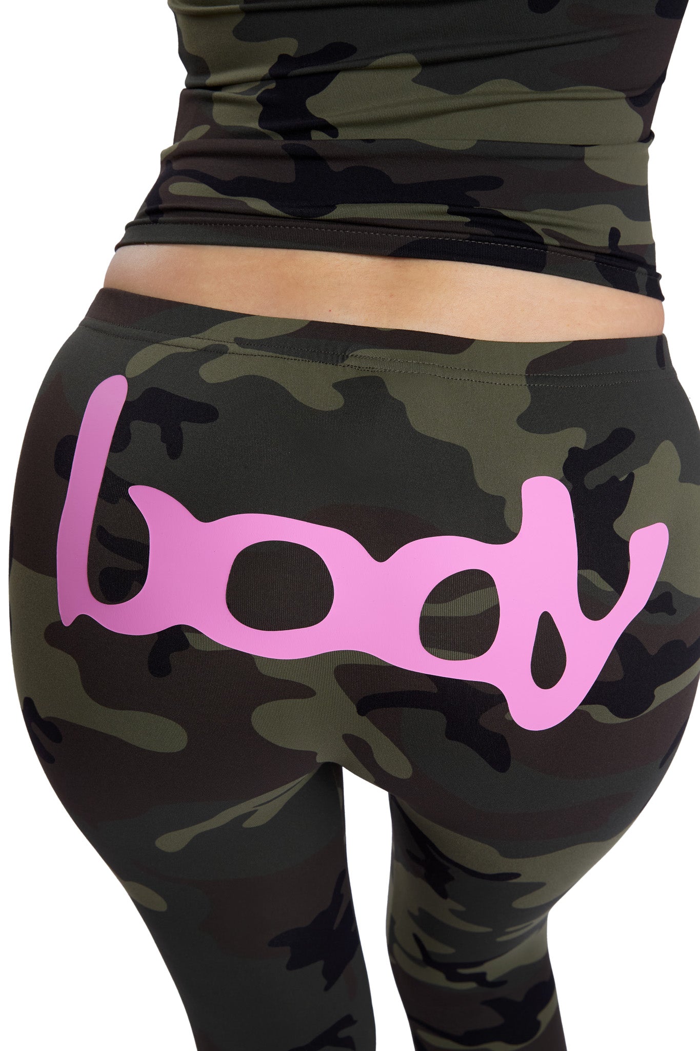 BASICS ULTRA LOW-RISE LEGGINGS 2.0 (CAMO/PINK)
