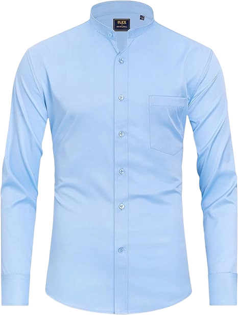 3-Pack Men's Stain Sheild Business Casual Dress Shirts - Slim Fit Long Sleeve Button Down Shirt