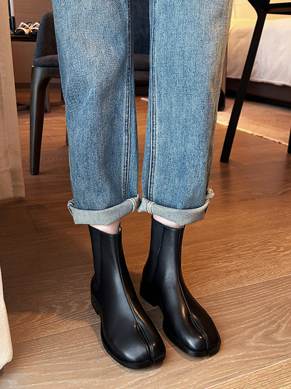 Split-Joint Split-Toe Chelsea Boots Boots