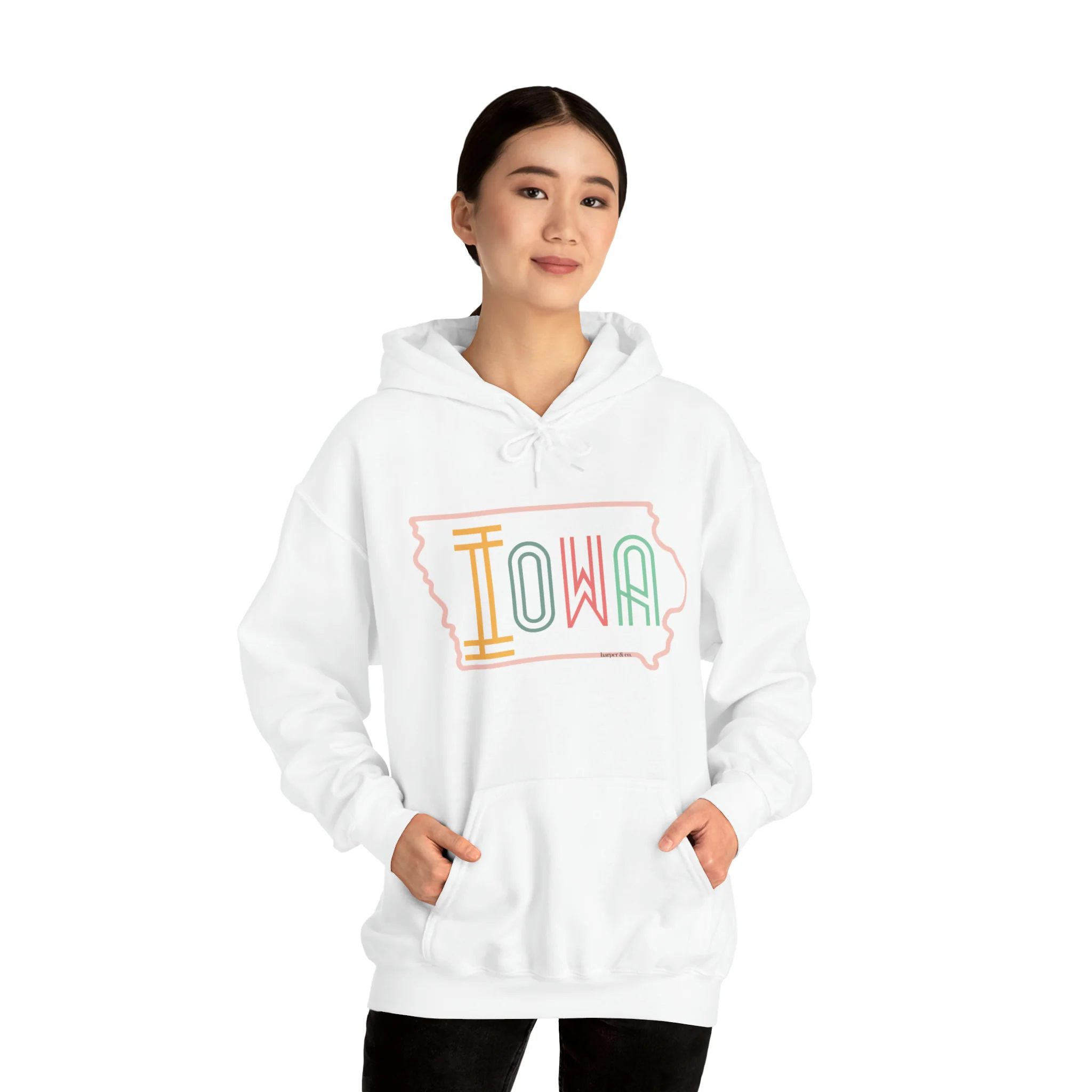 Iowa Light Unisex Heavy Blend? Hooded Sweatshirt
