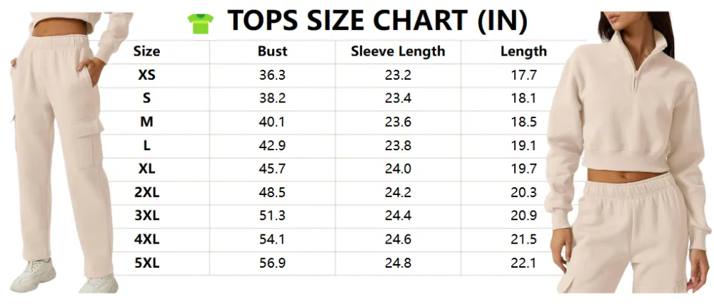 Women's Half-Zip Sports Top and Pants Set