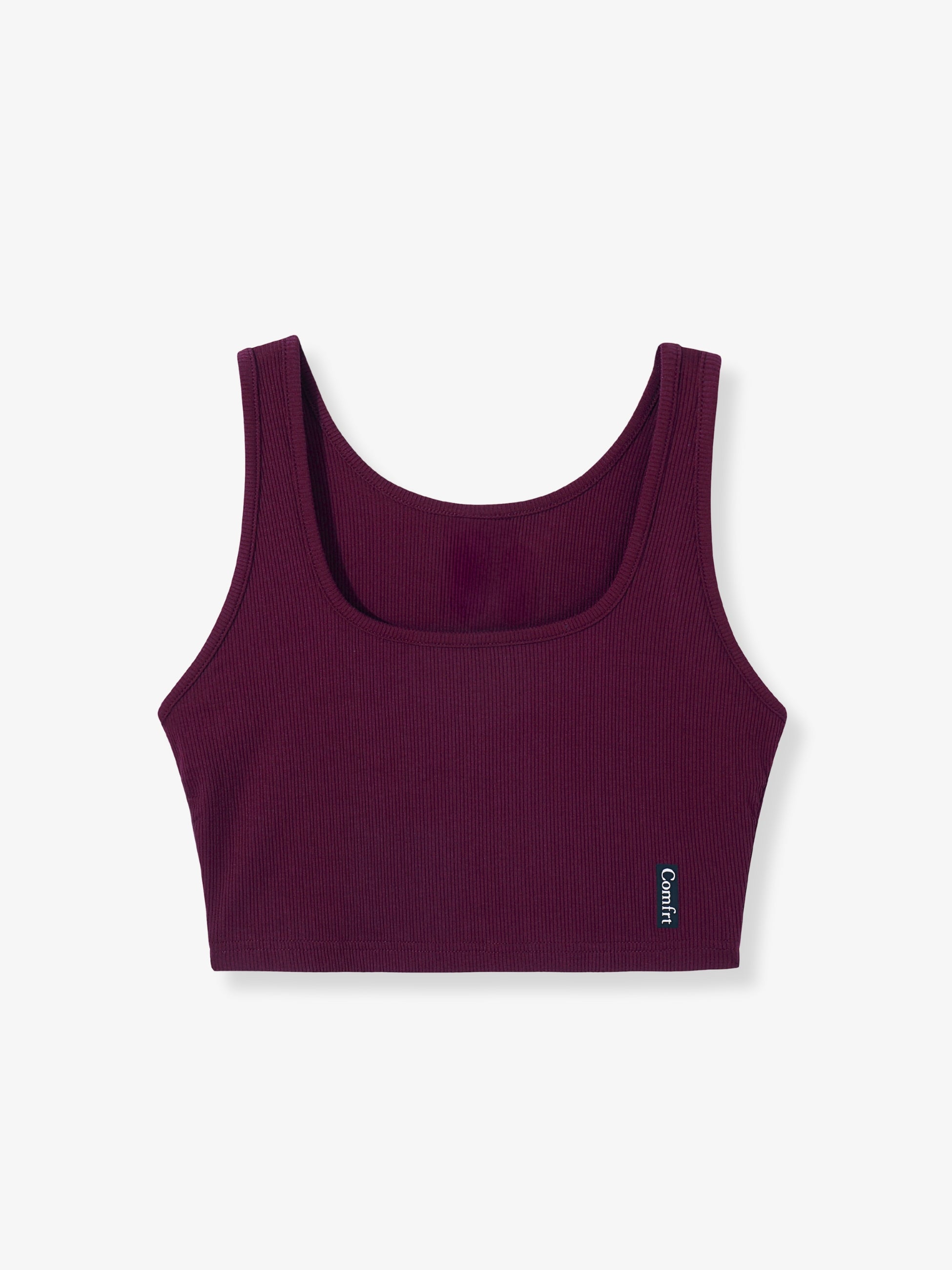 Rib Contour Crop Tank