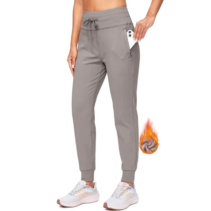 Women's Highwaist Fleece Lined Warm Water Resistant Joggers