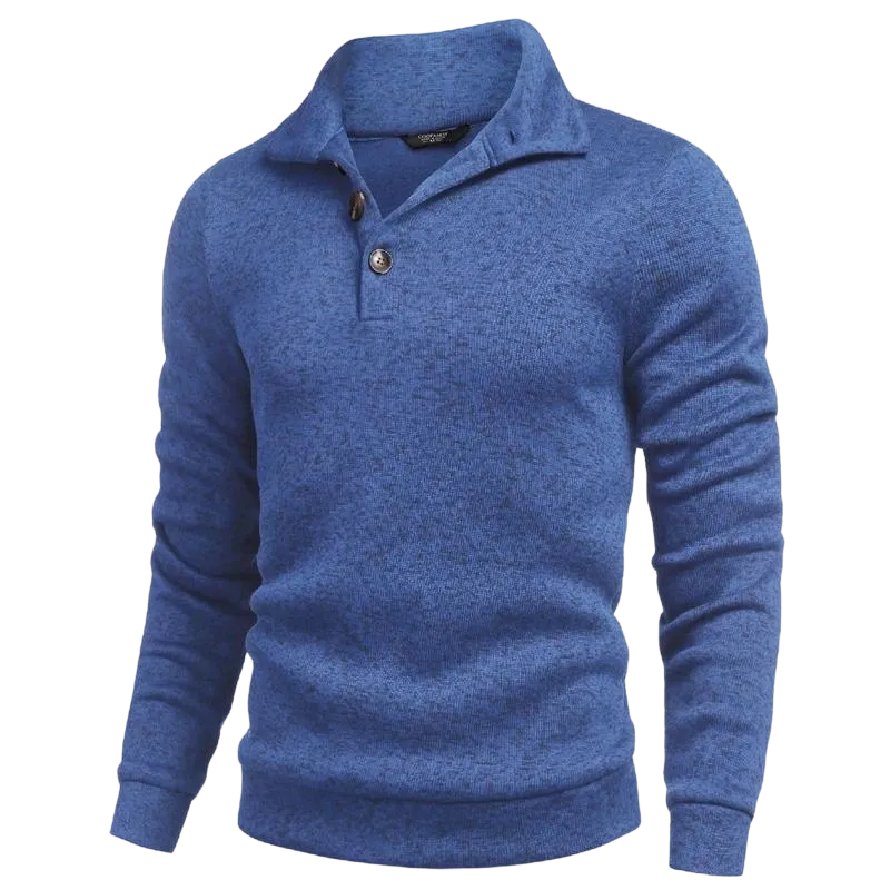 Men's Fitted Long Sleeve Turtleneck Pullover Sweater