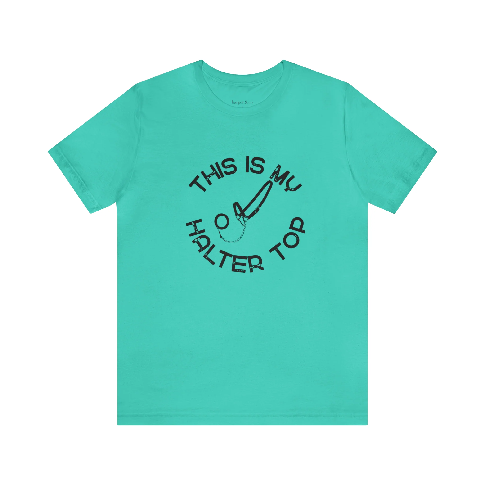 This is My Halter Top Unisex Jersey Short Sleeve Tee