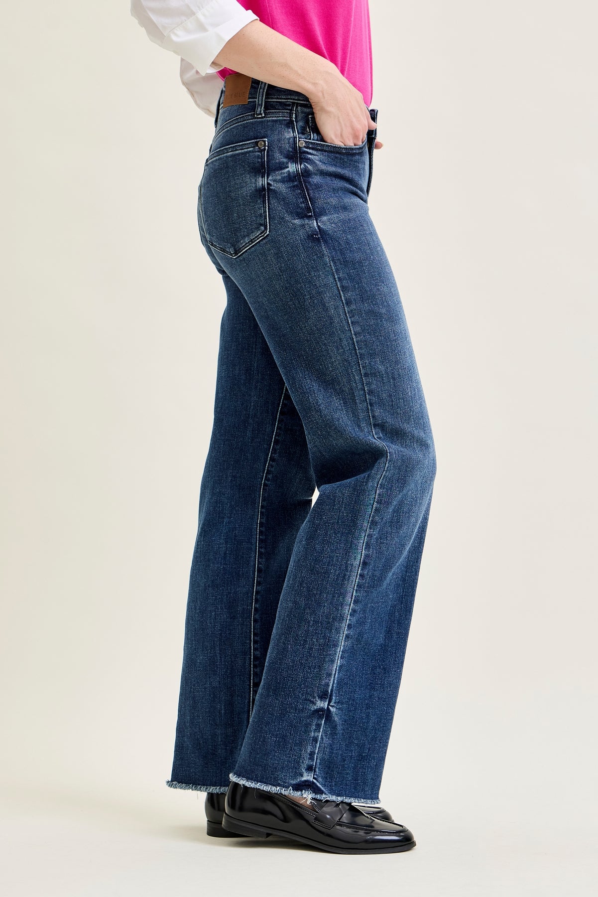 Carrie Mid Rise Wide Leg