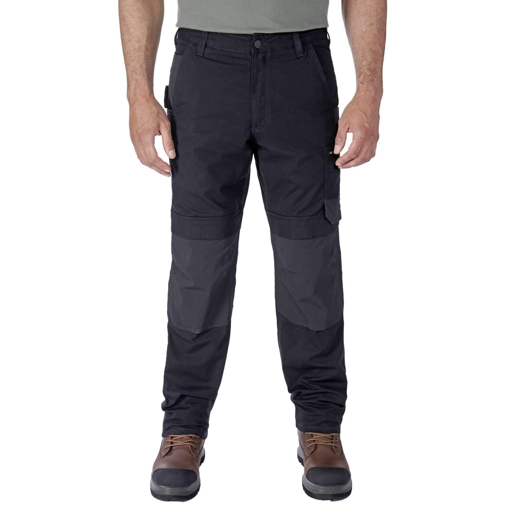 CHT Steel Rugged Flex Relaxed Fit Ripstop Double-Front Multi-Pocket Trousers 105074