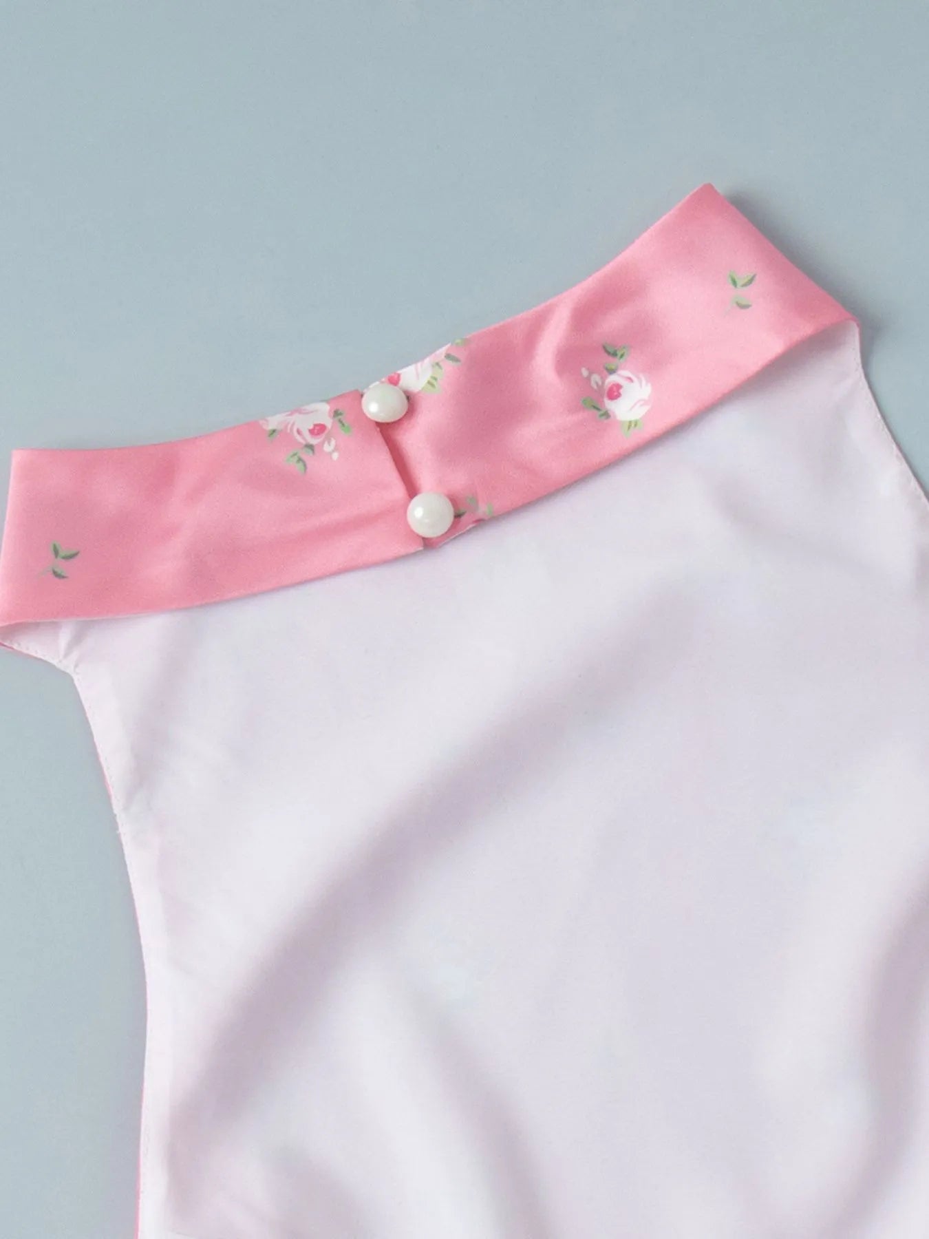 Floral Print Cami and Skirt Set