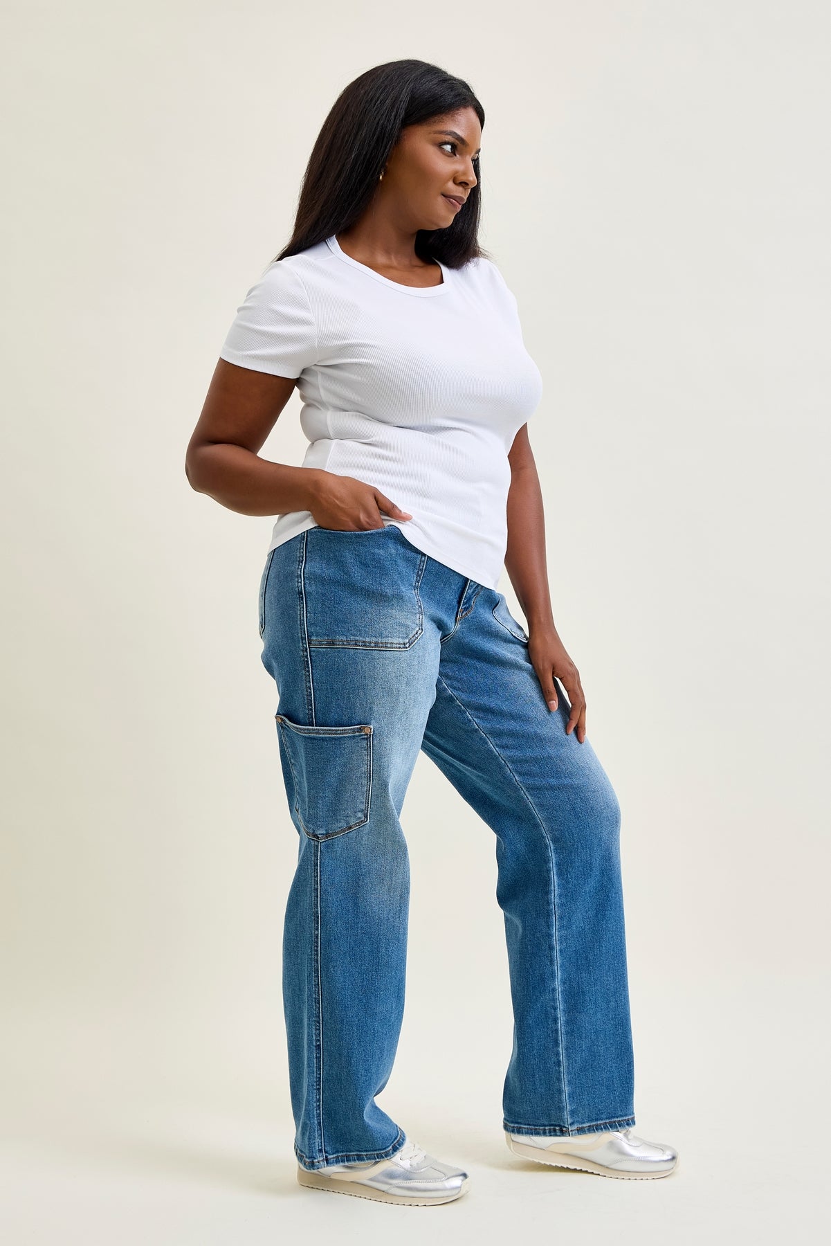 Clara High Rise 90 Straight Vibes - PLUS