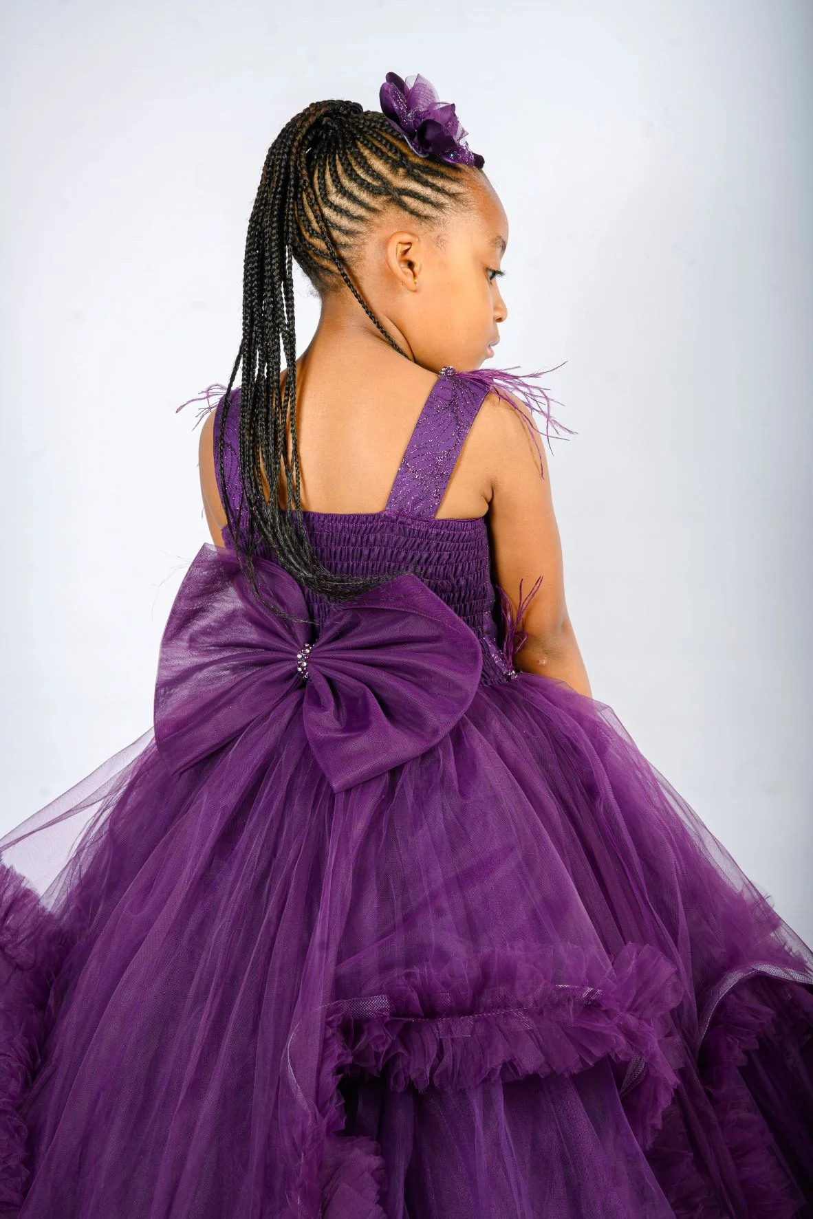 Dark Magenta Cinderella Dress