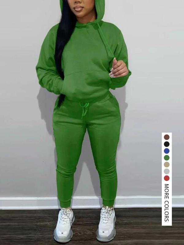 Women's Hoodie and Jogger Pants Set (2 PCS)