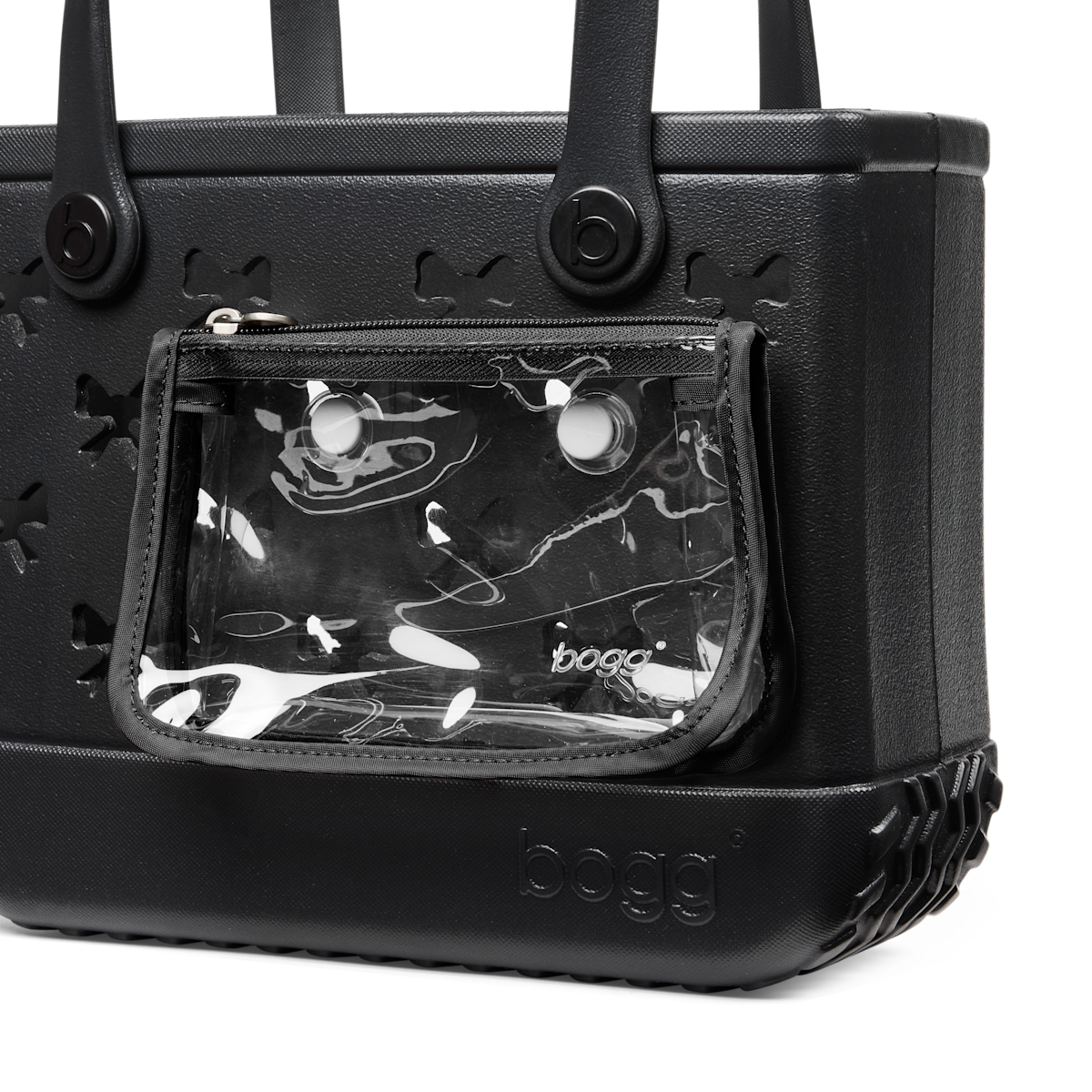 Bitty Bogg Bag - Black Bows