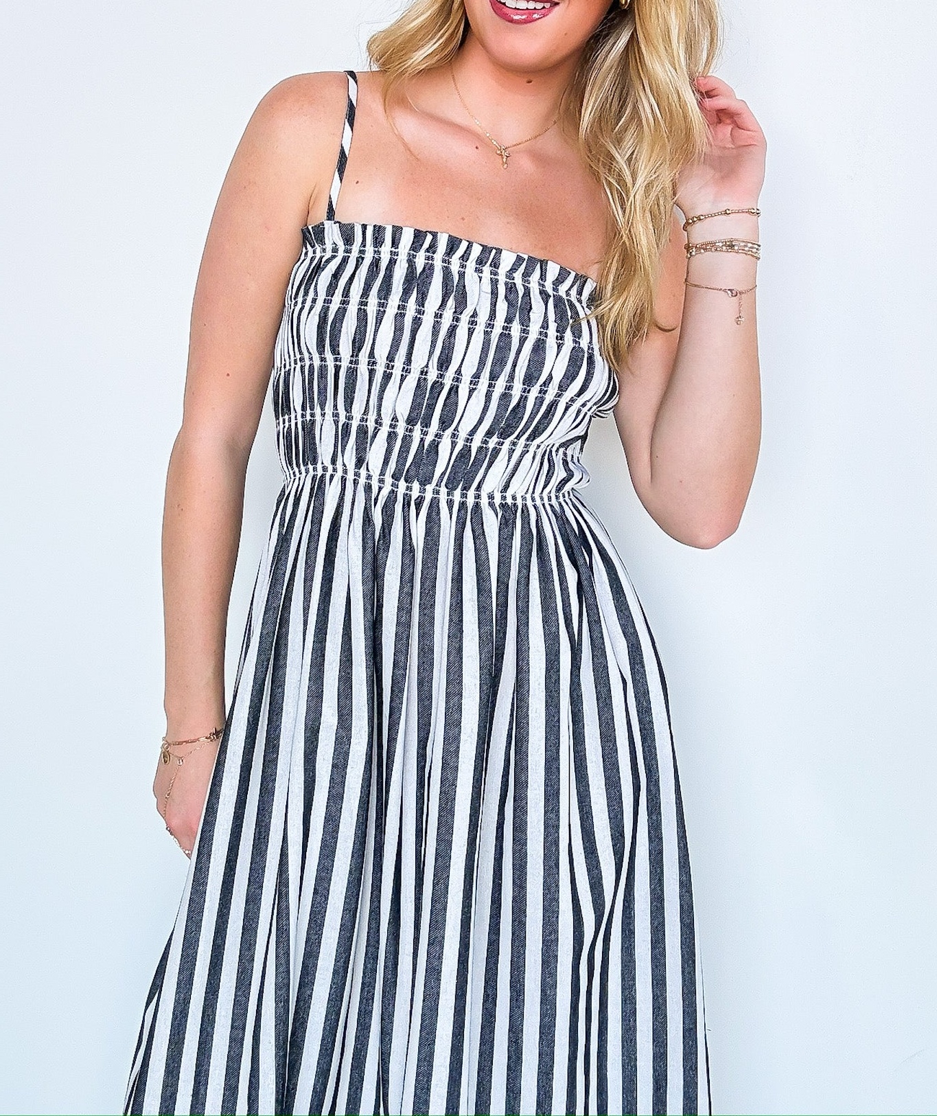 Kirsten Striped Maxi Dress