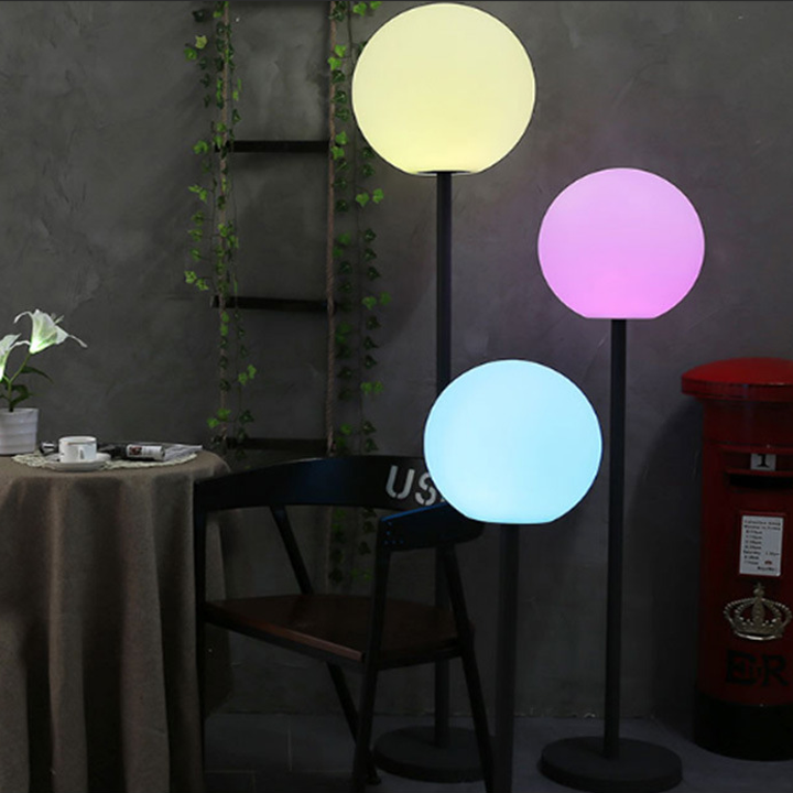 Cordless LED Glowing Ball Light - 16 RGB Color Changing Waterproof Floating Ball Lamp w/Remote