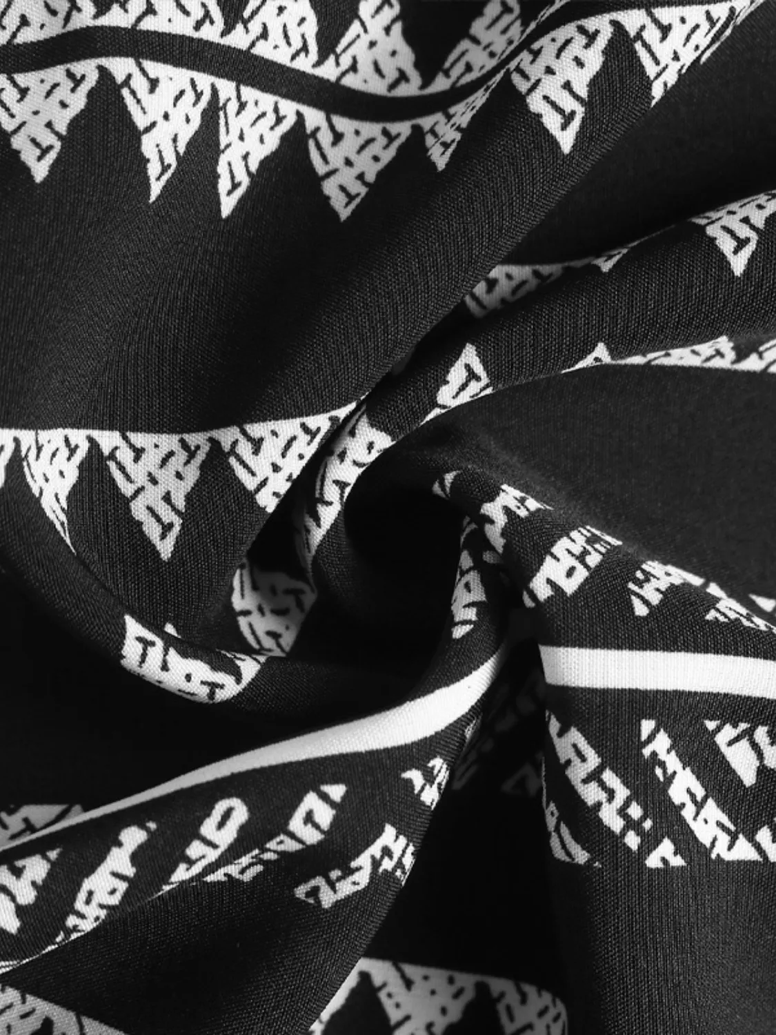 Printed High Waist Skirt