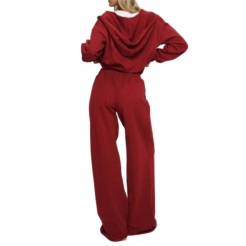 Women’s Fall-Winter 2-Piece Hoodie Tracksuit