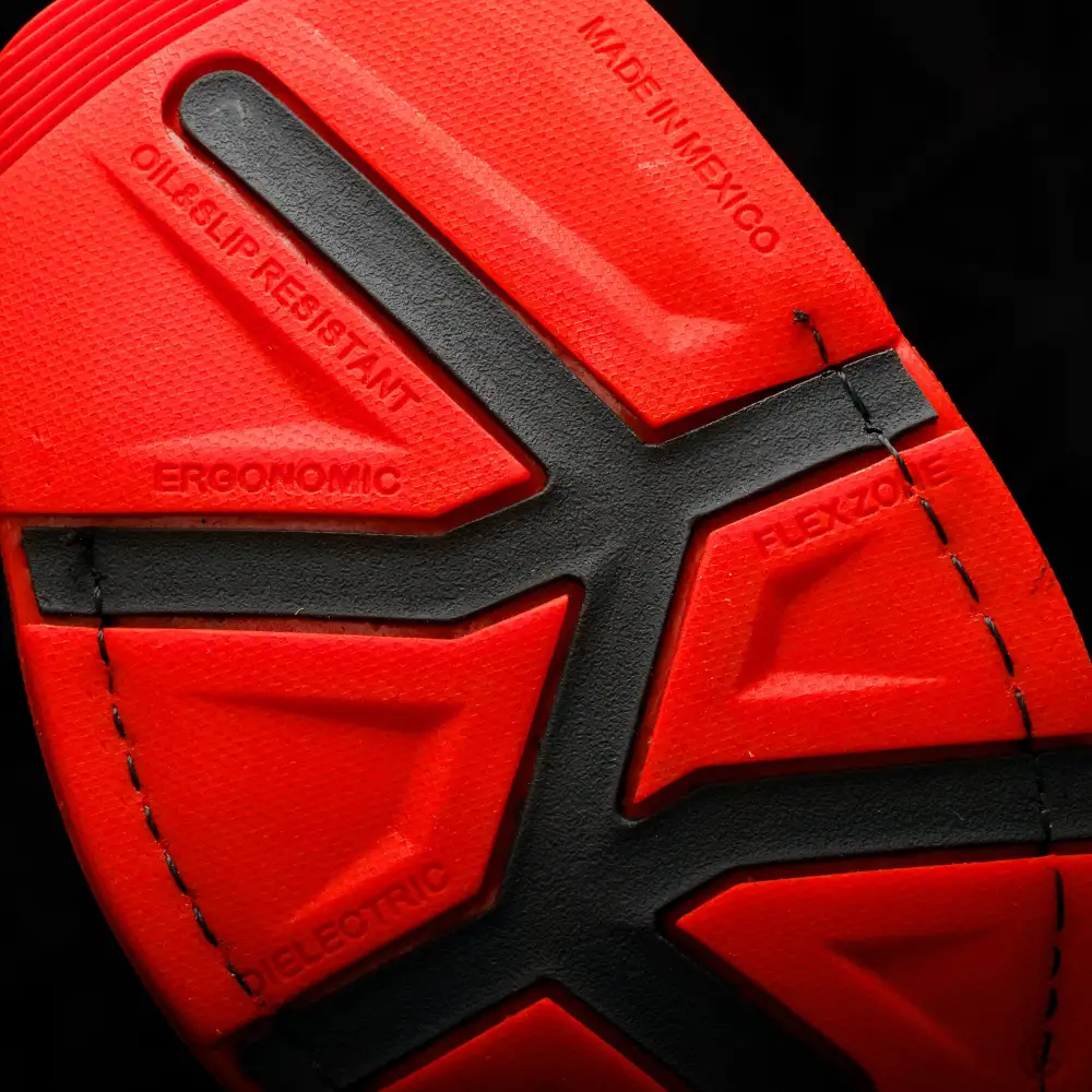 Black Cherry Hand-Tooled Leather Boots With 3D Lightweight Sole - Composite Toe