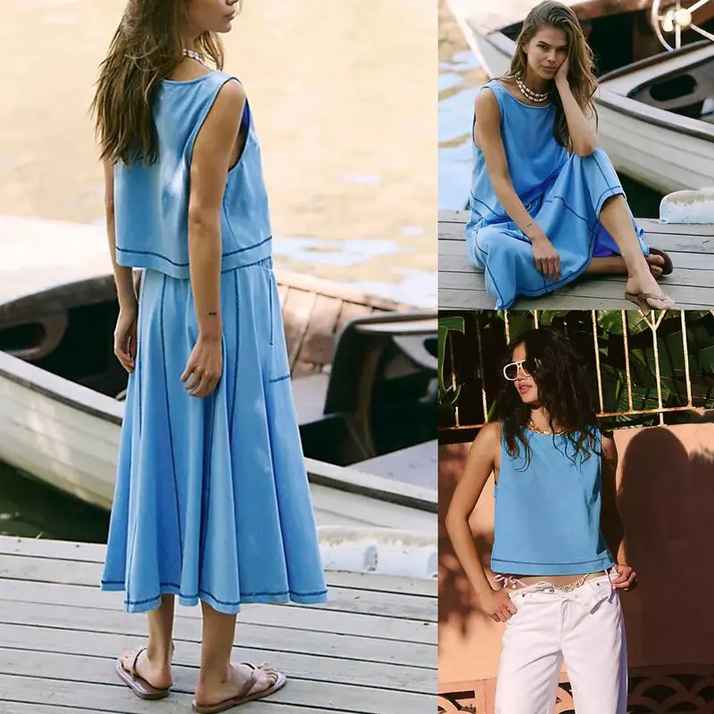 Women's Two Piece Skirt Set (Just $3 Each!)