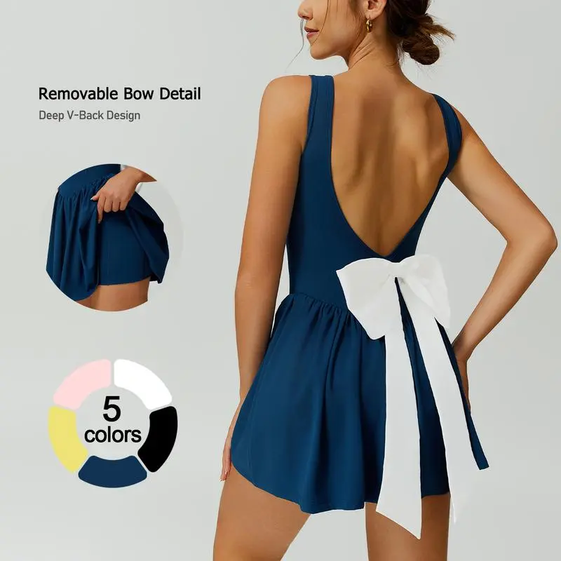 Women's Deep V-Back Jumpsuit