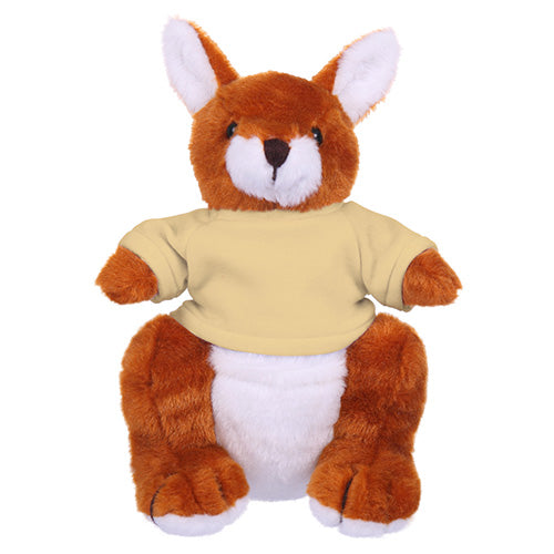 Soft Plush Kangaroo with Tee 8inch