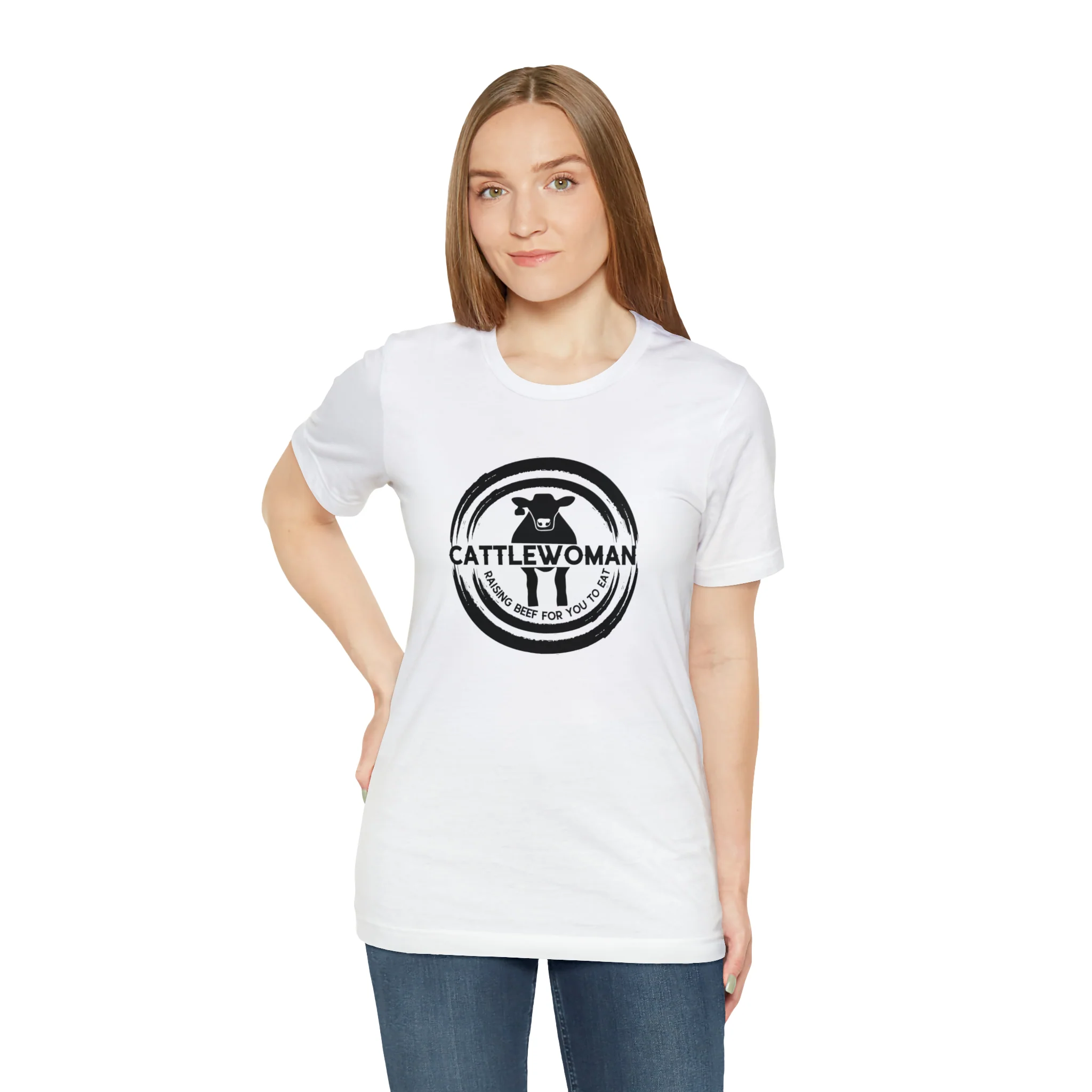 Cattlewoman Unisex Jersey Short Sleeve Tee