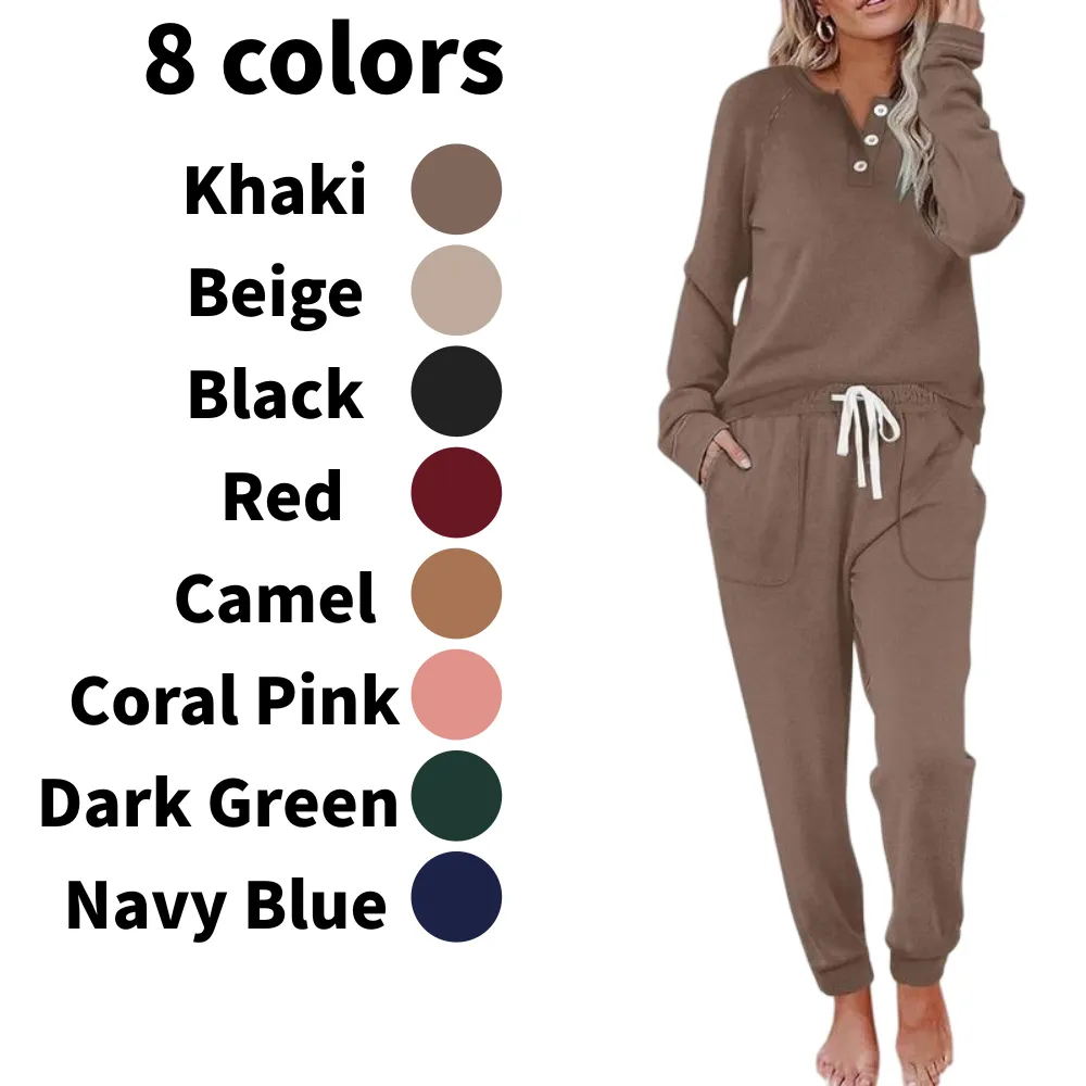 🔥Women's Button Sports 2-Piece Set🔥