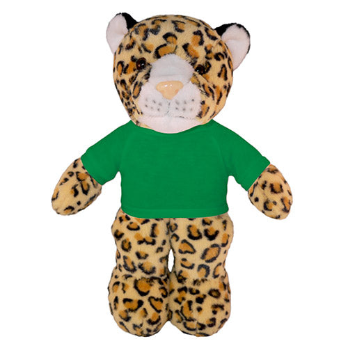 Soft Plush Leopard with Tee 8inch