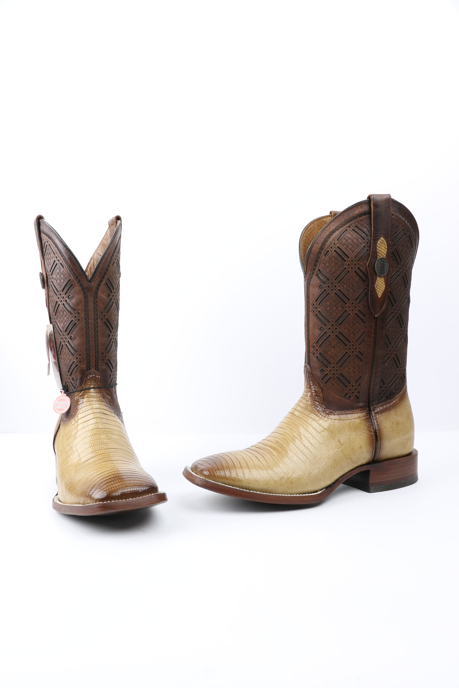 Chero's Premium Exotic Teju Lizard Sand Clearance Sale 70%OFF