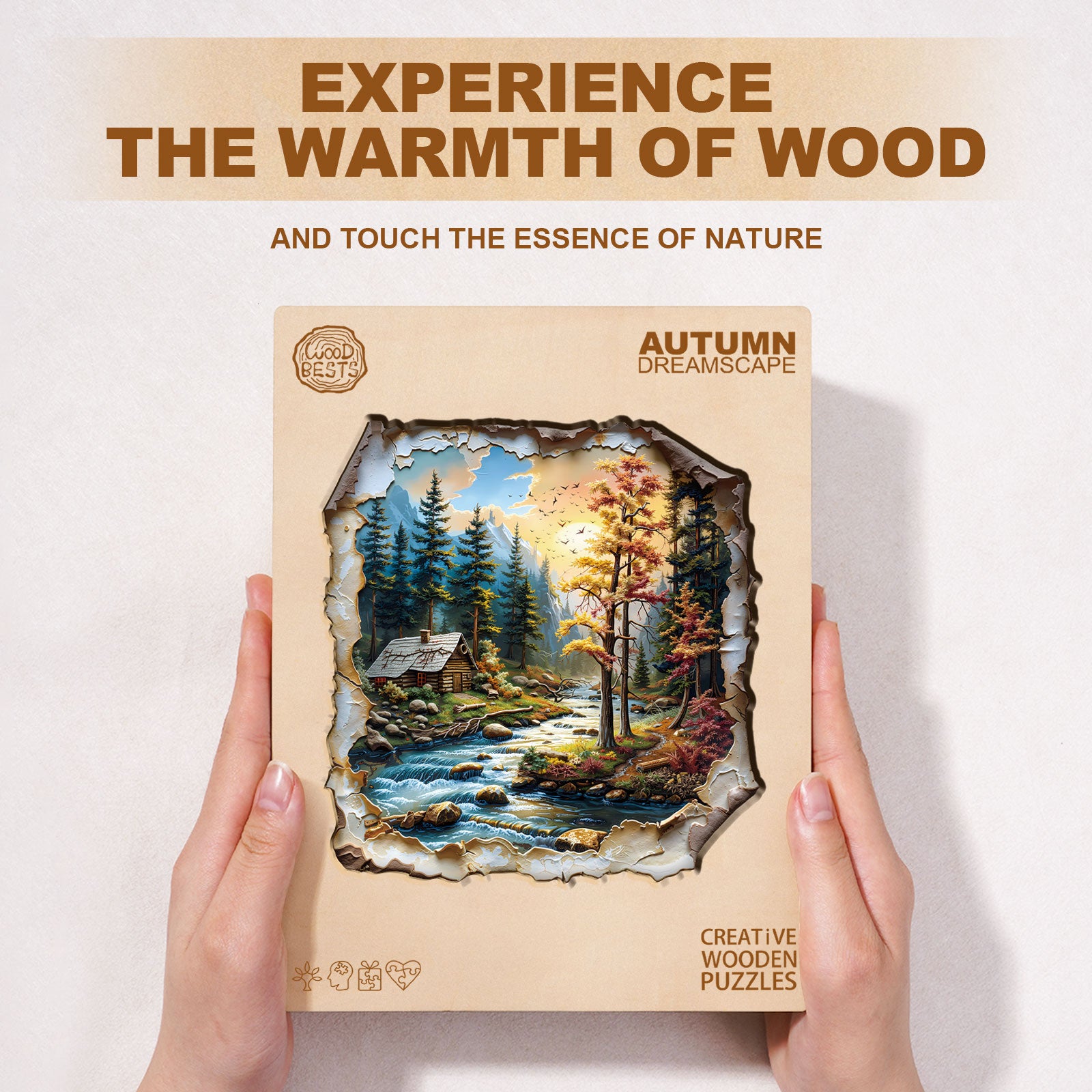 Autumn Dreamscape Wooden Jigsaw Puzzle