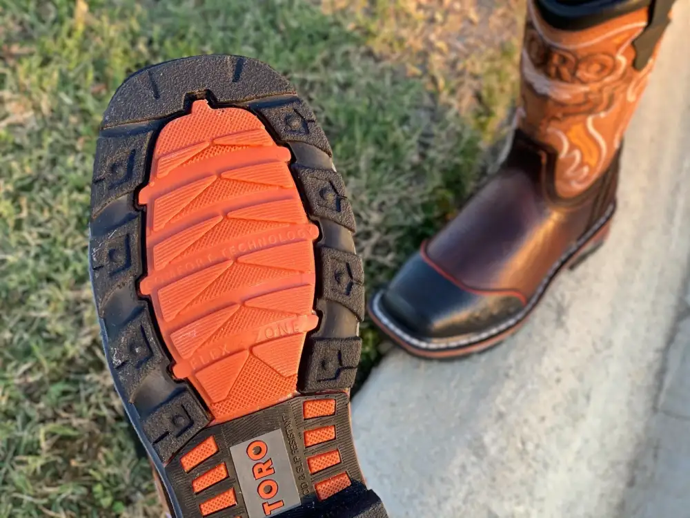 Men’s Toro Bravo Brown Steel Toe Work Boots