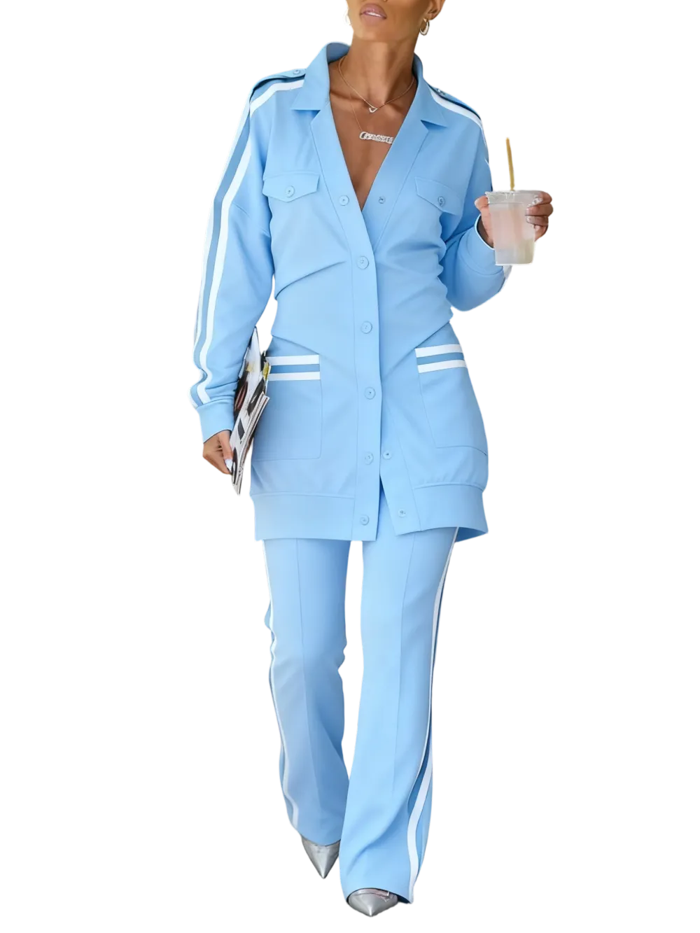 High wasited sporty set