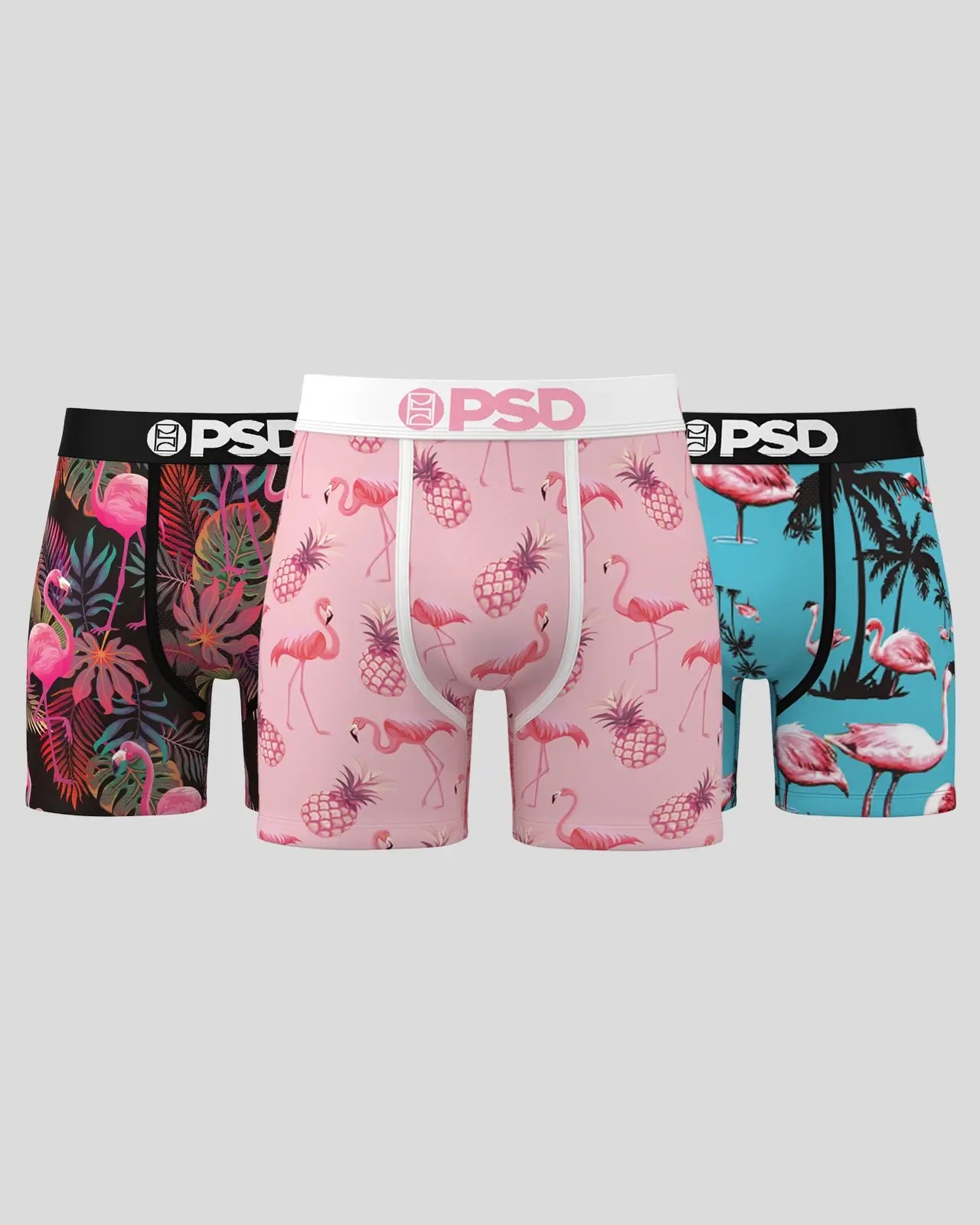 3 Pack - Flamingo Jungle