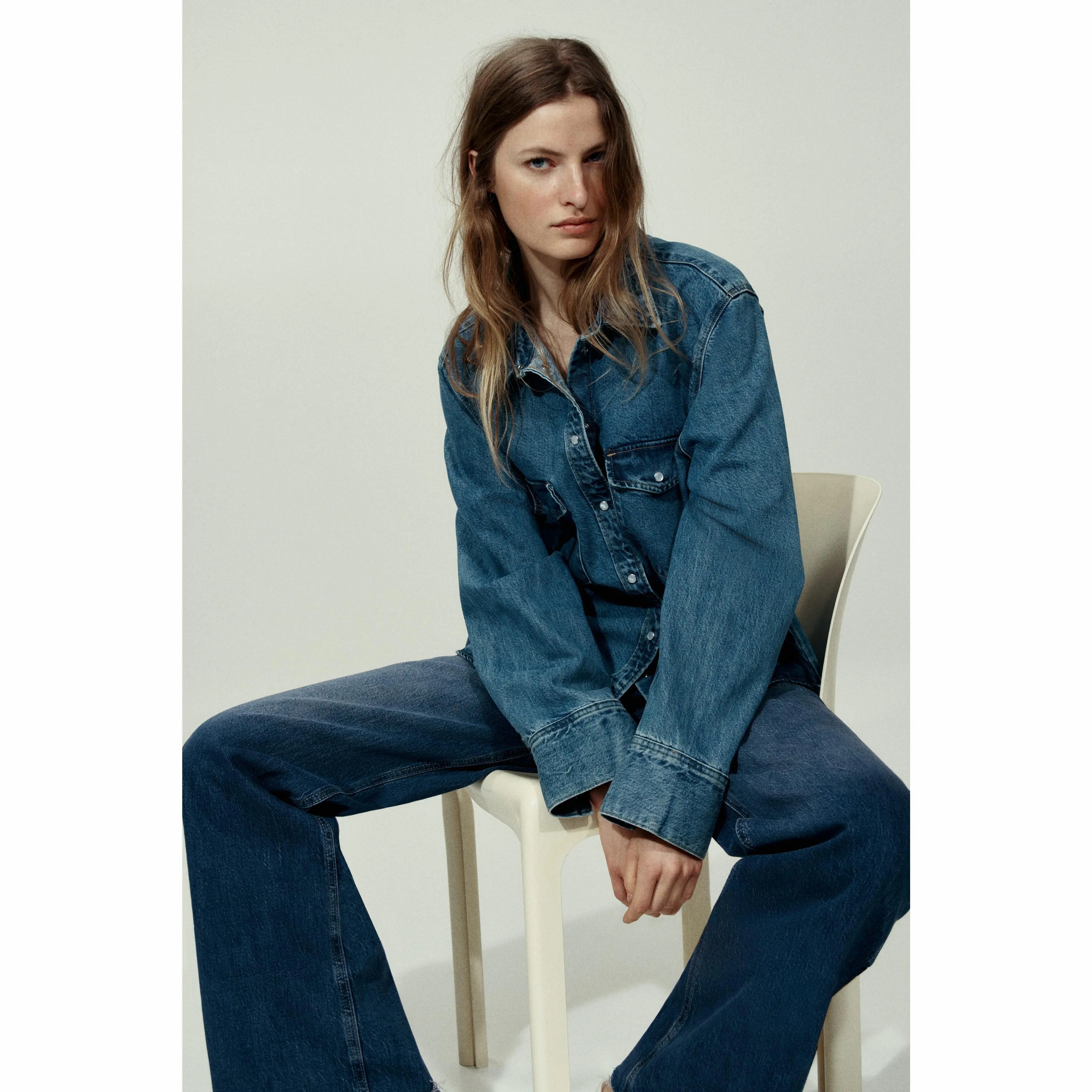 🔥Wide High Waist Jeans