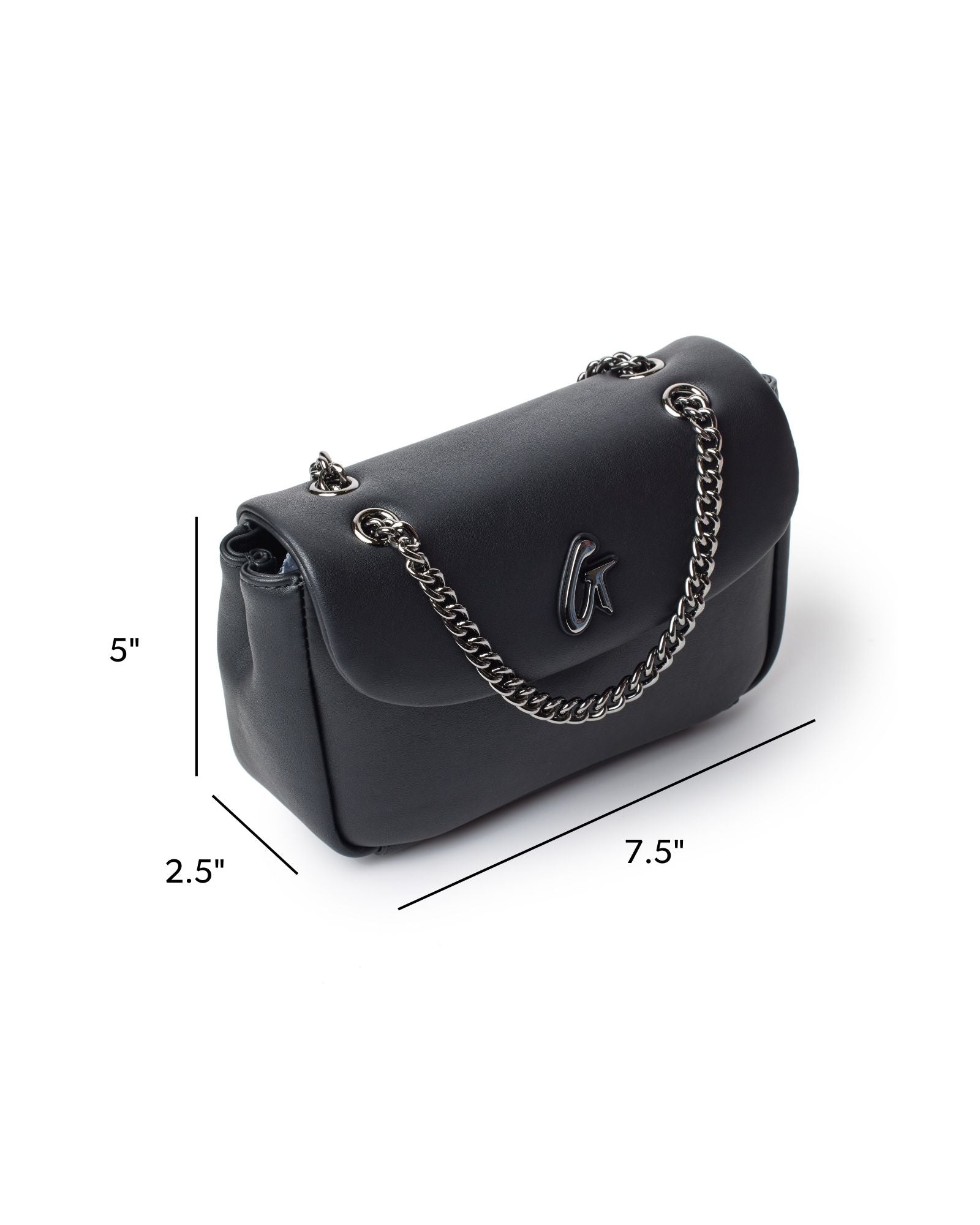 MINI STANDARD FLAP BAG - BLACK