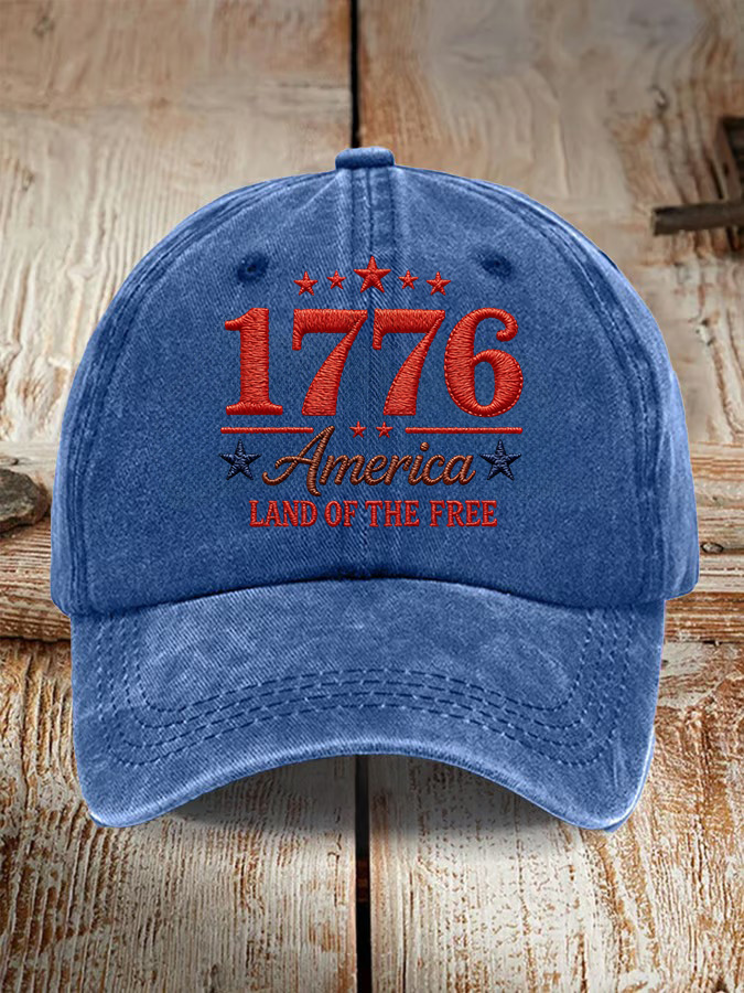 250Th Anniversary Washed Cotton Duckbill Cap For Both Men And Women