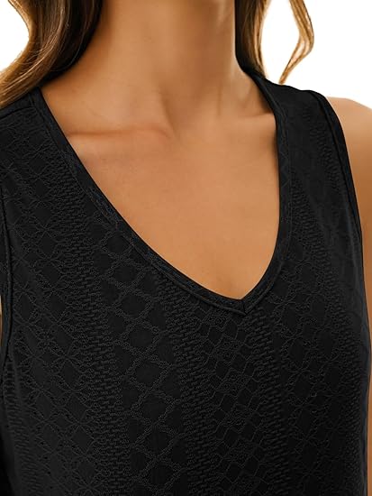 Women's Flowy Babydoll Peplum Tank Top