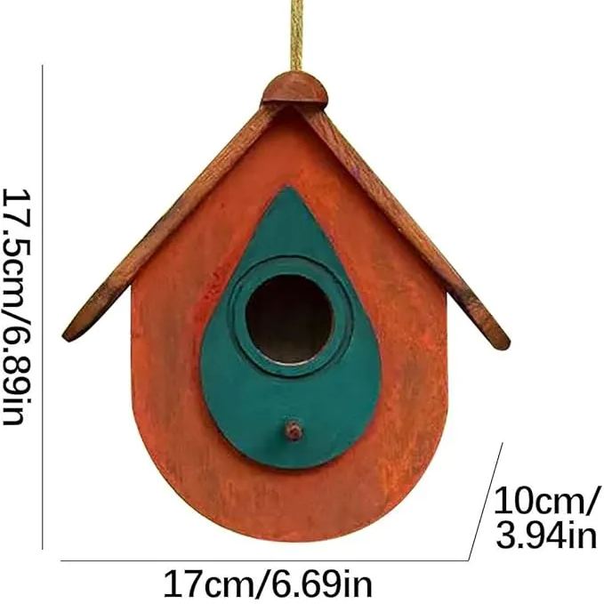 Handmade Wooden Hummingbird Houses